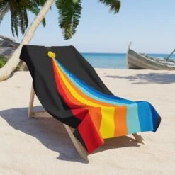 Millennium Falcon Vibes Beach Towel