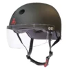 Triple 8 The Certified Sweatsaver Helmet With Visor -Pro Gear Home Shop 888 06 TheCertifiedSweatsaver Visor 1000web
