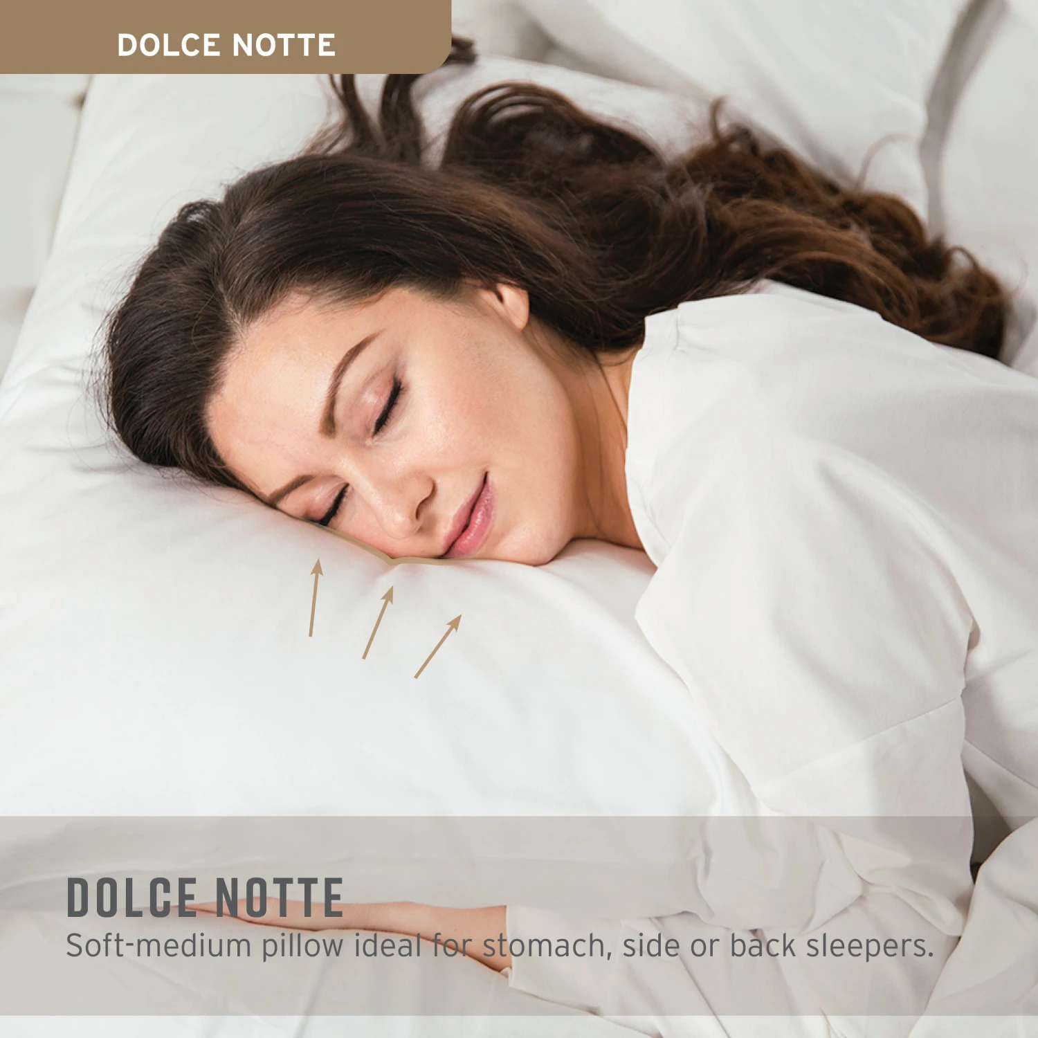 Hotel Dolce Notte Soft-Medium Pillow 9 Hotel Dolce Notte Soft-Medium Pillow - Image 7