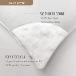 Hotel Dolce Notte Soft-Medium Pillow 15 Hotel Dolce Notte Soft-Medium Pillow -Pro Gear Home Shop Amazon infographics 2024 DolceNotte5
