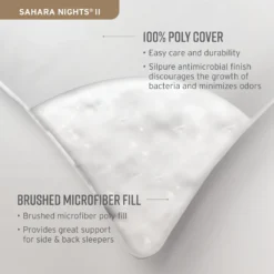 Hotel Sahara Nights II Pillow -Pro Gear Home Shop Amazon infographics 2024 SaharaNightsII5