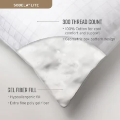 Sobella Lite Pillow -Pro Gear Home Shop Amazon infographics 2024 SobellaLite4