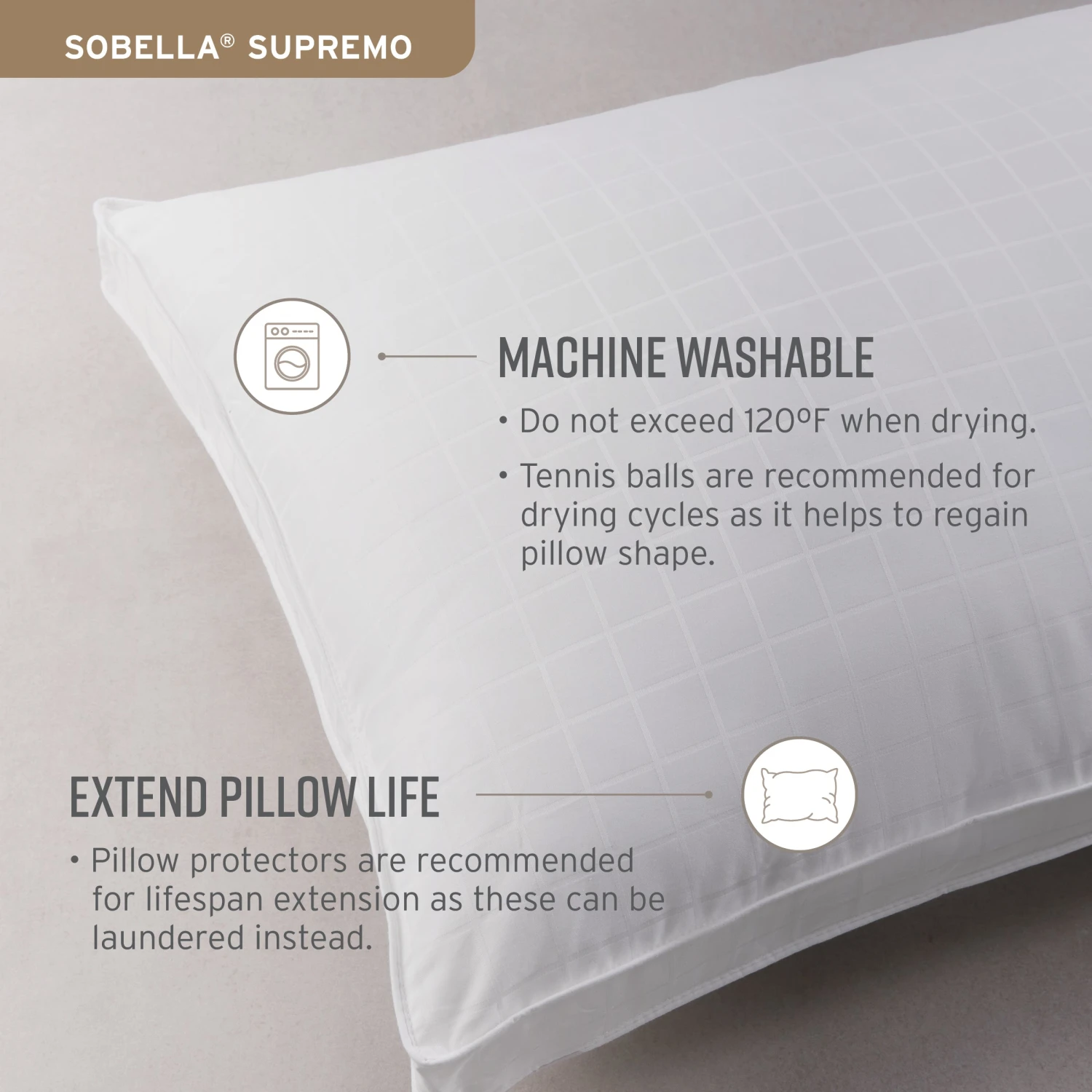 Hotel Sobella Supremo Pillow 6 Hotel Sobella Supremo Pillow - Image 4