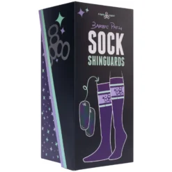 Triple 8 Sock Shinguards - Barbie Patin Signature Edition -Pro Gear Home Shop Barbie BlackStripe web2 371085e7 dbe4 4407 95b0 2ffca5424039