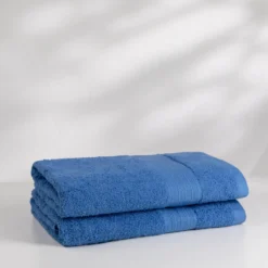 Sobel Westex Bath Sheet 2 Pack Towel Set -Pro Gear Home Shop Bellados bathsheet enviro front view Nebulas Blue scaled