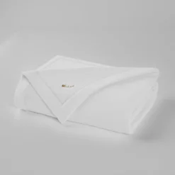 Sobellux Hotel Ultra Soft Fleece Blanket | Bright White -Pro Gear Home Shop Bright White Folded