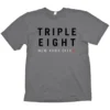 Triple 8 City Block Tee -Pro Gear Home Shop City Block Tee Gray