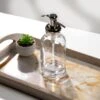 Clear Glass Soap Dispenser -Pro Gear Home Shop Clear Soap Bottle