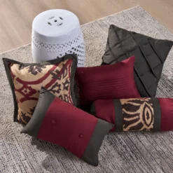 Club Grand Luxury 11-Piece Queen Bed Set -Pro Gear Home Shop Decor Pillows