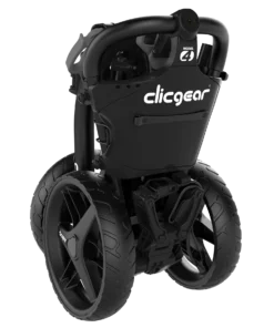 Clicgear Model 4.0 Golf Push Cart -Pro Gear Home Shop M4 ISO Folded Matt Black