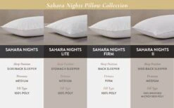 Sahara Nights Lite Pillow 13 Sahara Nights Lite Pillow -Pro Gear Home Shop Pillow Comparison2 3