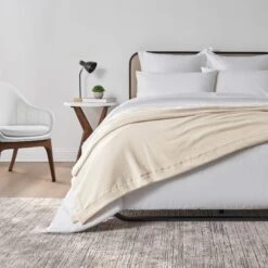 Pro Gear Home Shop 14 Sobellux Hotel Ultra Soft Fleece Blanket | Tapioca